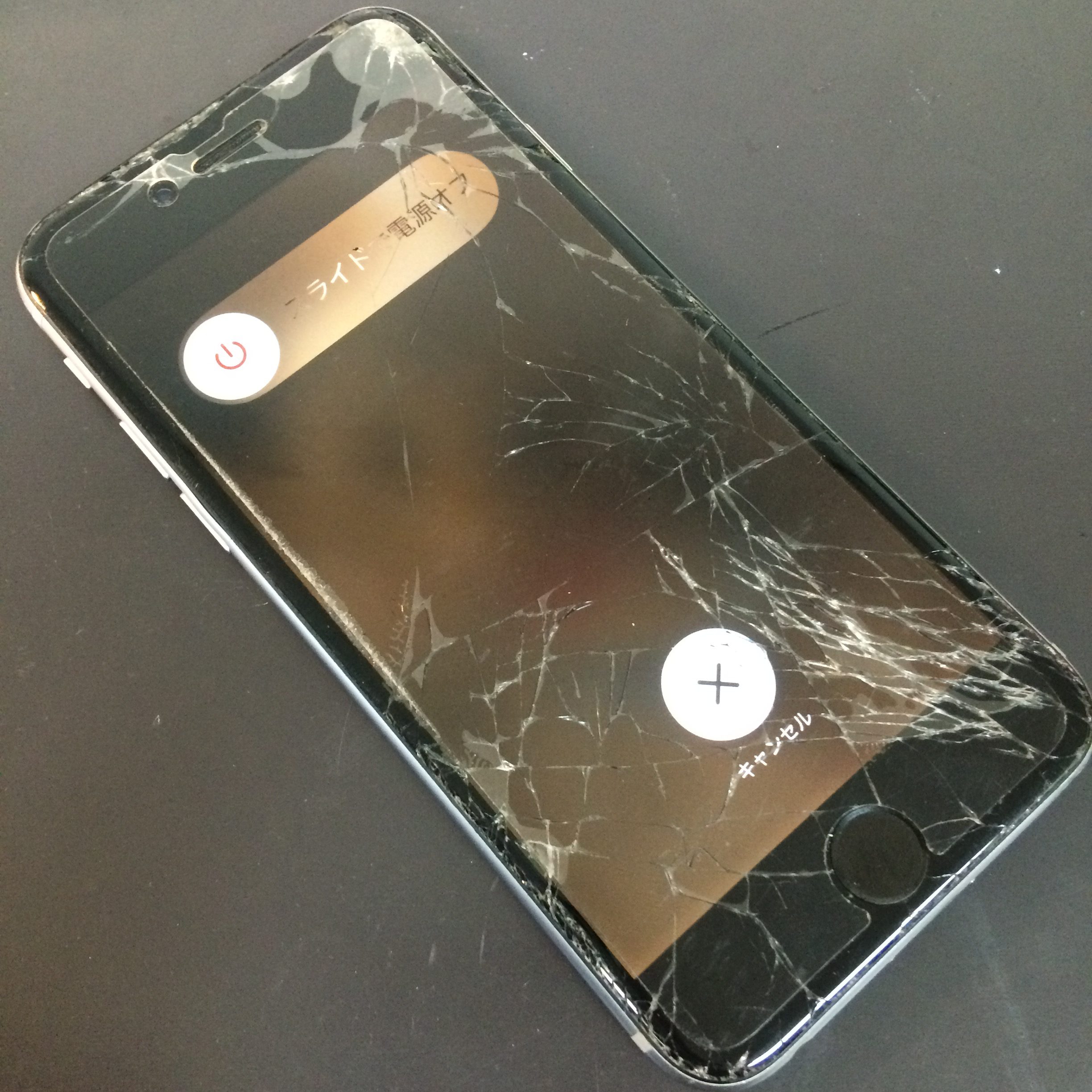 修理前：iphone6の修理を行いました！