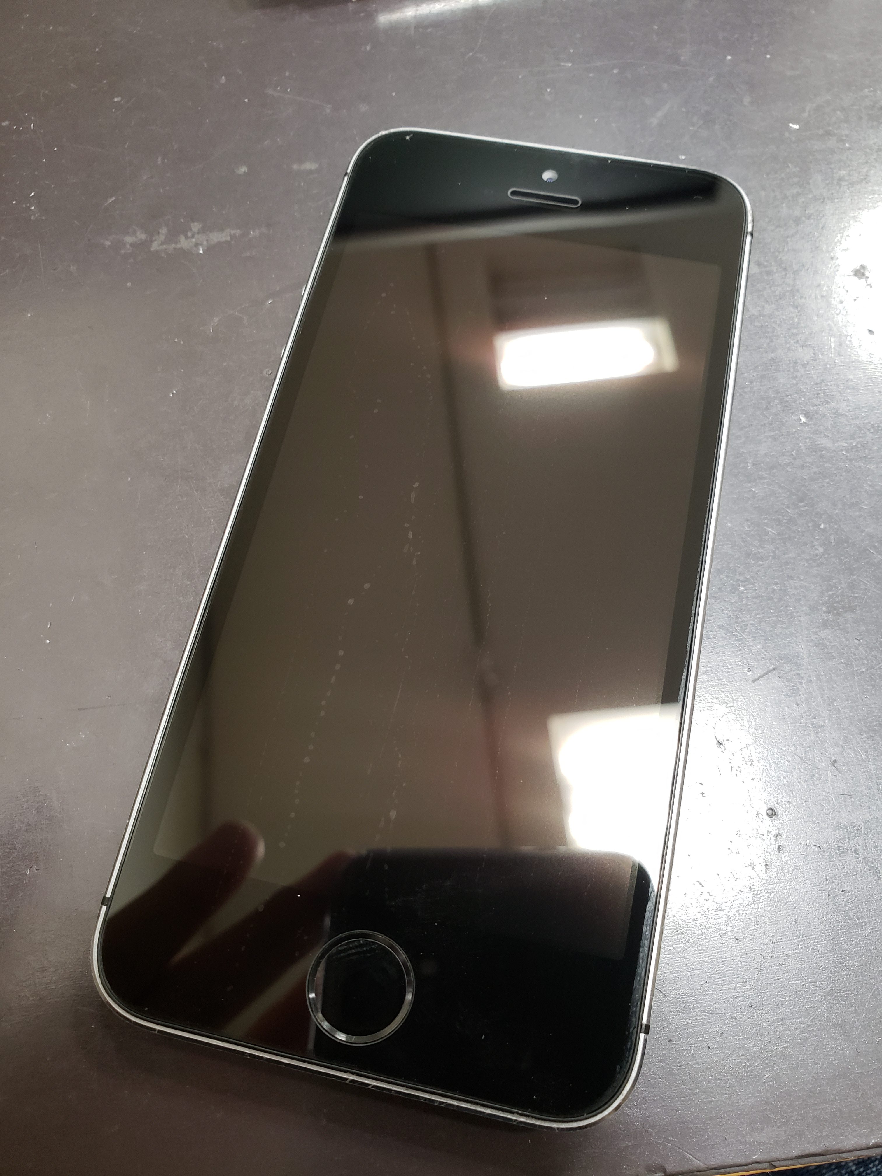 修理後：iPhone5sのガラス液晶交換修理！