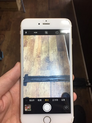 修理後：iPhone6Splusのカメラがブレるということでご依頼いただきましてカメラ交換で直りました！