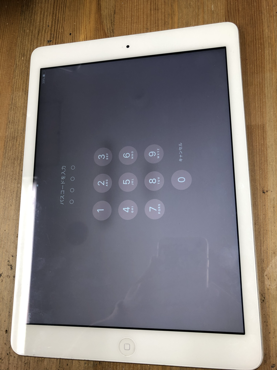 修理後：【iPad Air】タブレットも画面交換いたします！