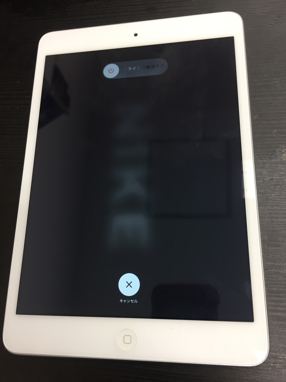 修理後：iPadmini2★バッテリー交換で起動しました！